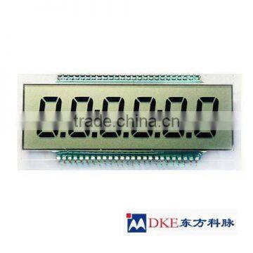 6*1 Digitals Fuel Dispenser TN LCD Display DKE0131