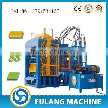 Automatic Cement Block Moulding Machine QT10-15 House Plans How to Make Bricks at Home Cement Factories in Egypt photo-2