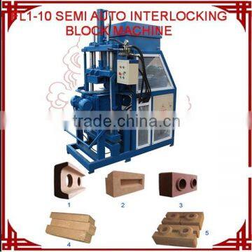 Hydroform Interlocking Clay Brick Machine Afrika Manual Clay Block Making Machine photo-2