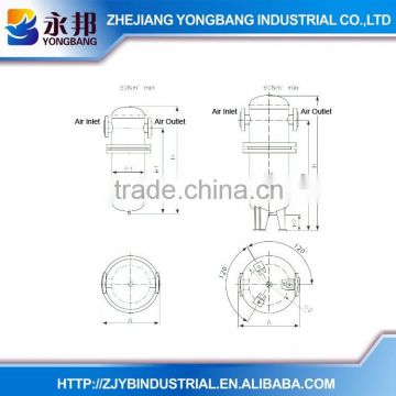 2015 Factory Price YONGBANG YB-FAL Air Oil Separator Compressor Precision Filter made in china