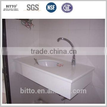 artificial quartz stone surfaces for hospital vanity tops basin tops