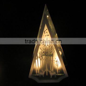 2016 Cheapest Wholesale Glass Christmas Tree Candle Holder photo-5