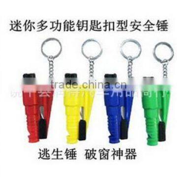 Auto safety hammer triad mini lifesaving hammer broken window wiper motor keys