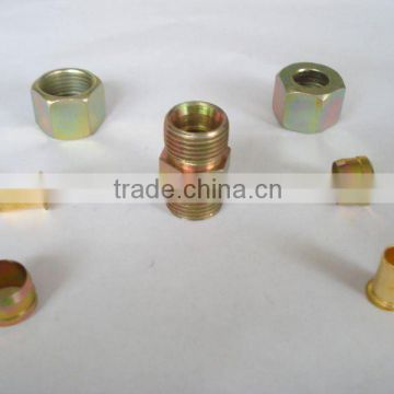 three pieces gi pipe fittings set