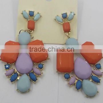 acrylic earring stud colorful earring stud exotic earring stud indian earring stud jewelry