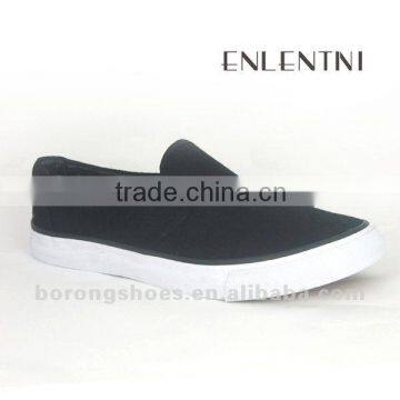 Boat canvas shoes wholesale cheap price slip on men casual shoe