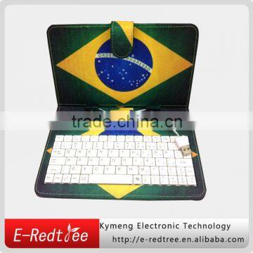 hot selling brazil flag 7inch tablet case