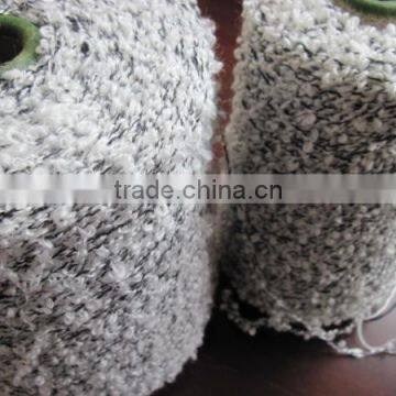 acrylic/wool /polyester blended handing knitting boucle yarn