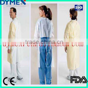 Waterproof Plastic Polypropylene Disposable Isolation Gown