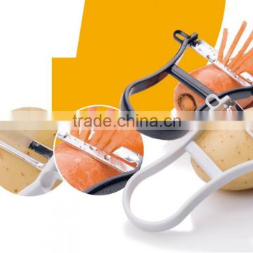 ABS+S/S 10.5*7.6 Kitchen tools potato peeler/stainless steel peeler/vegetable peeler/fruit peeler