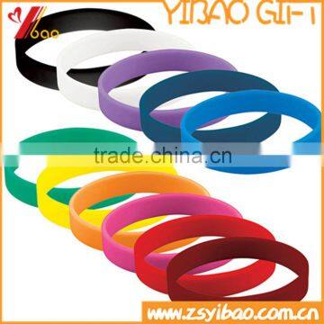 Promotional Silicone Embossed / Debossed / Printed Dual Color Wristband / Silicone Bracelet