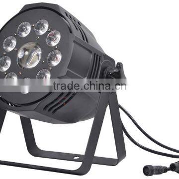 DMX512,Master-slave,Sound,Auto 9PCS 10W 4in1 LEDs led par rgbaw