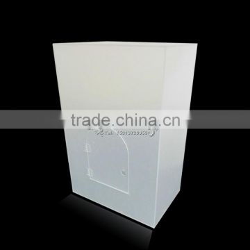 GH-RJ009 Newest design abrazine Acrylic Donation Box ,Acrylic Donation Box