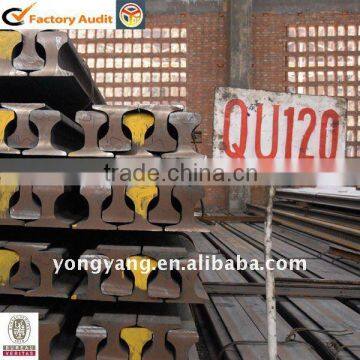 Crane Rail Steel Rail Heavy Rail QU120