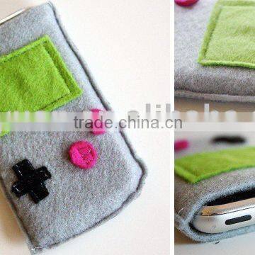 Needle punched felt for cellphone bag