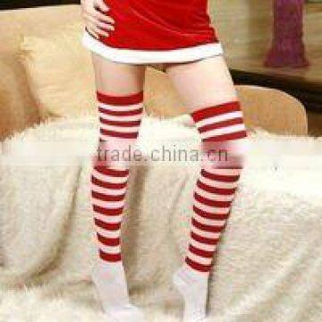 ladies stripe leg warmmer