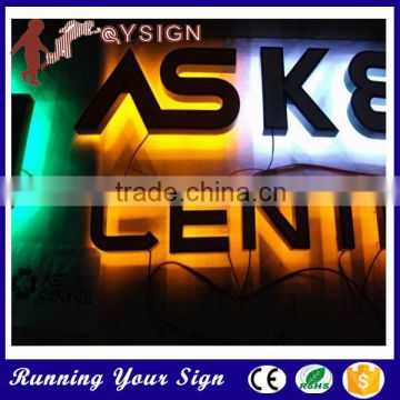 customized decorative backlit letters