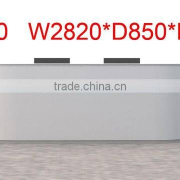 high quality nail salon reception desk for 2 people factory sell directly QT2820