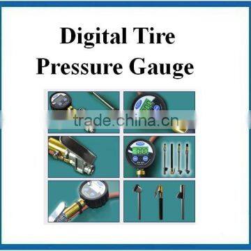 0-200Psi bike tyre presure gauge with digital display and back light