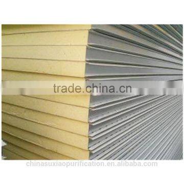 Fireproof PU cold room sandwich panel easy installation