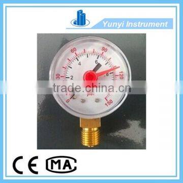 low cost double needle pressure gauge