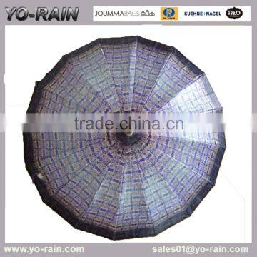 16 ribs automatic umbrella cheap umbrella