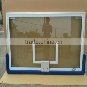 The Sport equipment Basketball backboard with tempered glass and aluminum