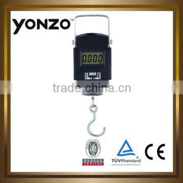 50kg Black color LCD display electronic hook scale (YZ-603)