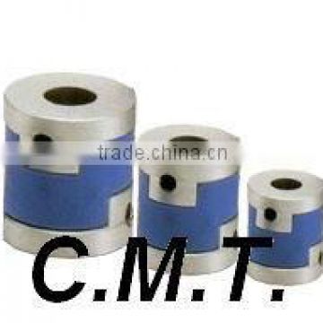 Aluminum insert oldham shaft coupling