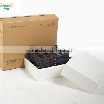 Black Color Magazine Folding Rack