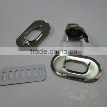 2016 China Handbag Metal Accessories Oval Twist Turn Lock For Wholesale