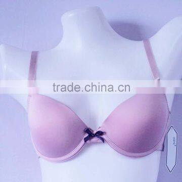 China bra factory custom basic soft bra simple design solid color large size bra