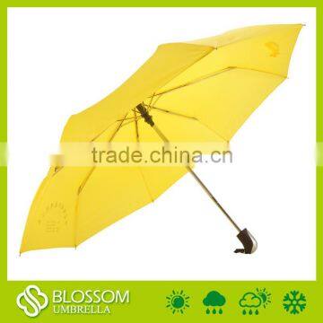 AOAC 3 Folding Umbrella, auto pocket umbrella Nylon fabric