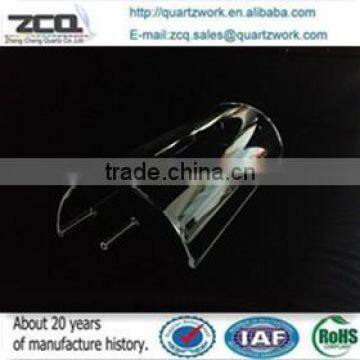 High Purity Semi-circle Quartz Boat photo-2