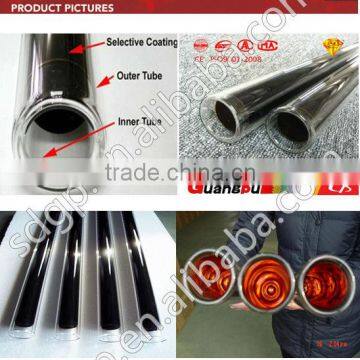 High Borosilicate 3.3 Glass Pipe Material Solar Vacuum Tube photo-2
