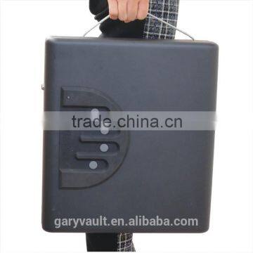 Wholesale- MD550 Micro Vault Digital Code Jewelry Car Handgun Pistol Portable A4 File Security Storage Steel Mini Safe Box photo-2