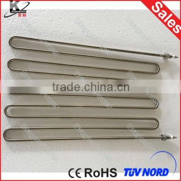 AC 220V 2KW 2000W Tubular Bundle Water Heater Electric Tube Heating Element M Shpae Size 21cm x 16.5cm (L*D)