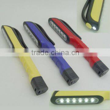 7LED Pocket pen torch flashlight LED light emergency light work light