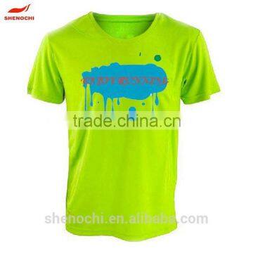 100% Polyester China Factory Price Brand New Fashion Custom Print T-shirt photo-3