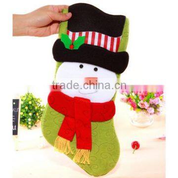 New design of felt Christmas stocking xmas socks                        
                                                Quality Choice