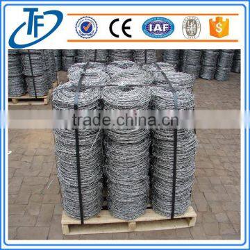 Electric Galvanized Barbed Wire With Pallet Used For Sale (China Product)