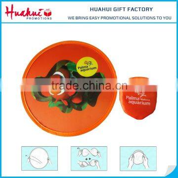 Nylon Fabric Frisbee for Promotion Gift