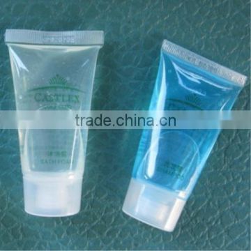 New products PE soft tube hotel bathroom shampoo