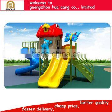 H30-1108 Animal theme outdoor playground animal sculpture functional with slide ourdoor playground