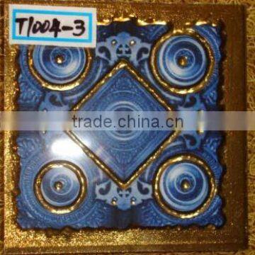 T1004-3 SIZE 73*73MM HOT SALE &NEW stair DECORATION CRYSTAL WALL CERAMIC TACO tile