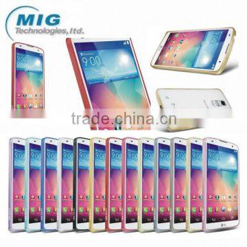  New product Love Mei 13 colors Hippocampal bukle metal bumper case for LG G PRO2 , For LG G PRO2 Case