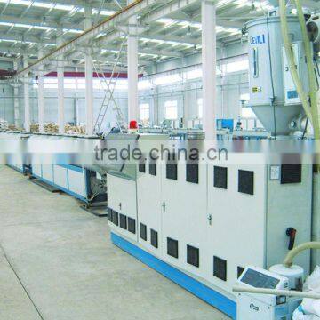 Plastic HDPE Solid Pipe Extrusion Production Line