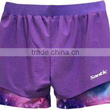 Santic Woman Custom Running Wear OEM Service Running Short photo-2