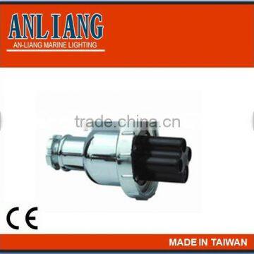 4pin 25A Electrical Marine Watertight Plug