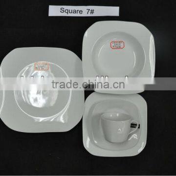 factory newest shape 7# square plates